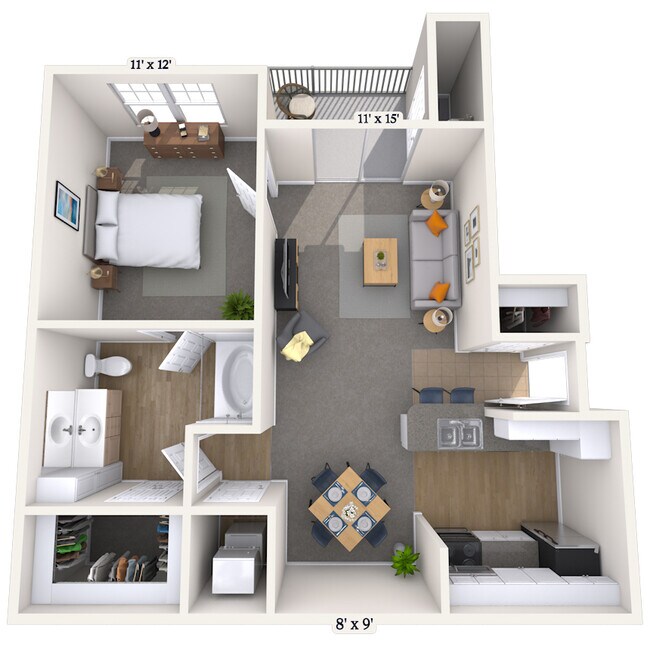 Unit 007717 floor plan